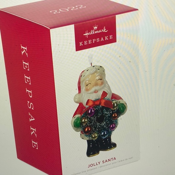 Hallmark Keepsake Santa, porcelain special edition Christmas ornament 2023 - Picture 2 of 4